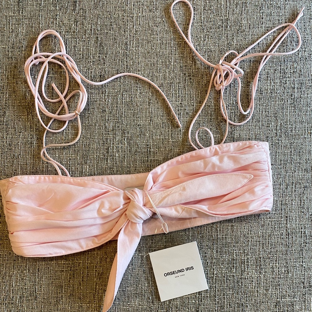 Orseund Iris Cha Cha Top in Light Pink size M